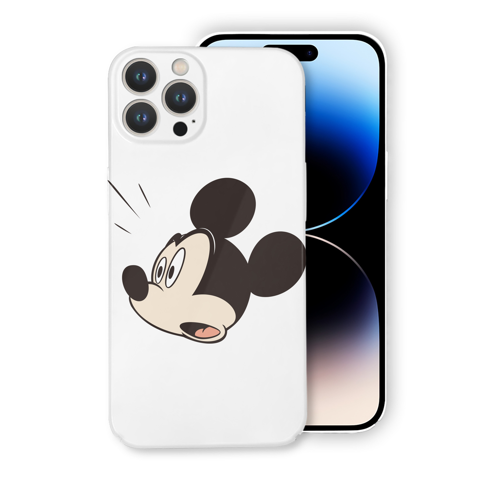 （画像用） ミッキーマウス Mickey Mouse 【iPhone 14シリーズ対応】ハードケース